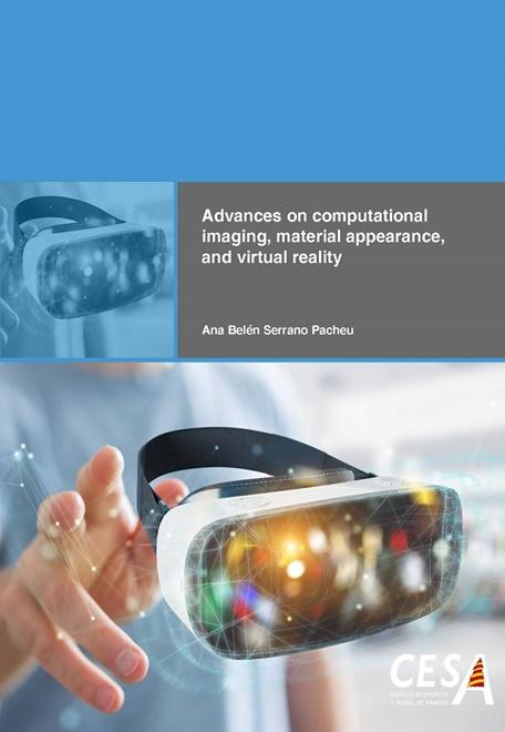 Portada de la tesis: Advances on computational imaging, material appearance, and virtual reality
