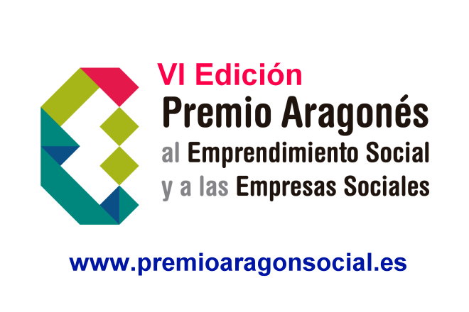 Cartel de la VI Edición del Premio Aragonés al Emprendimiento Social y a las Empresas Sociales