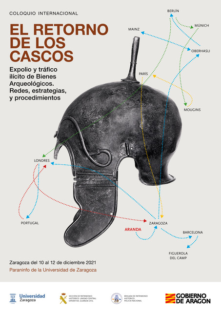 Casco de guerrero de época celtibérica