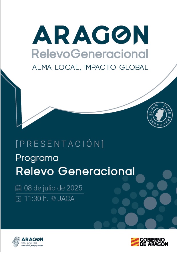 Cartel publicitario de la presentación del programa relevo generacional