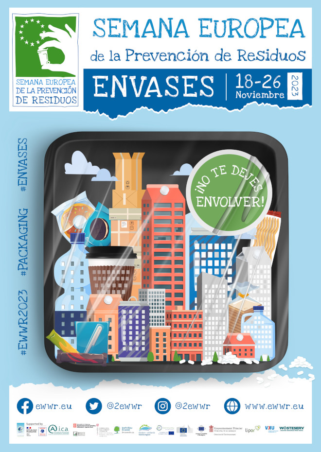 Cartel de la Semana Europea de Prevención de Residuos 2023