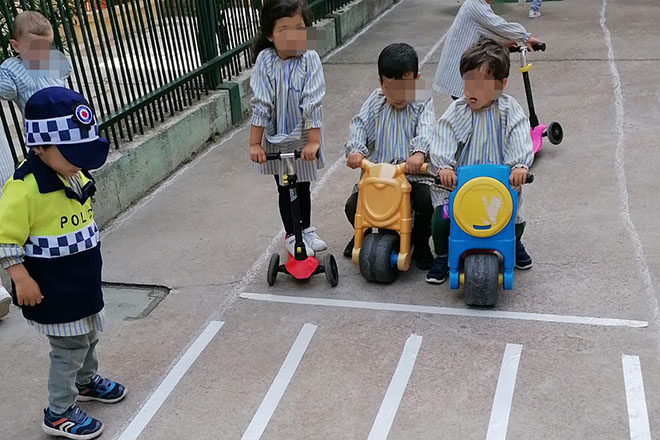 Actividad de Educación vial