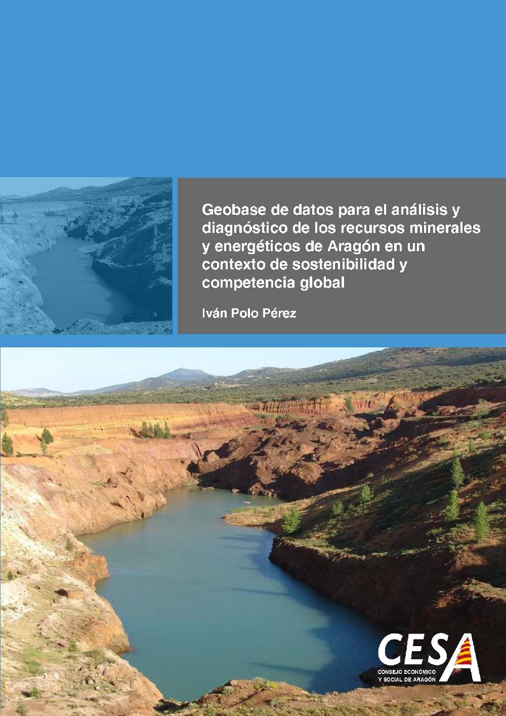 Portada de la tesis: Geobase de datos para el análisis y diagnóstico de los recursos minerales