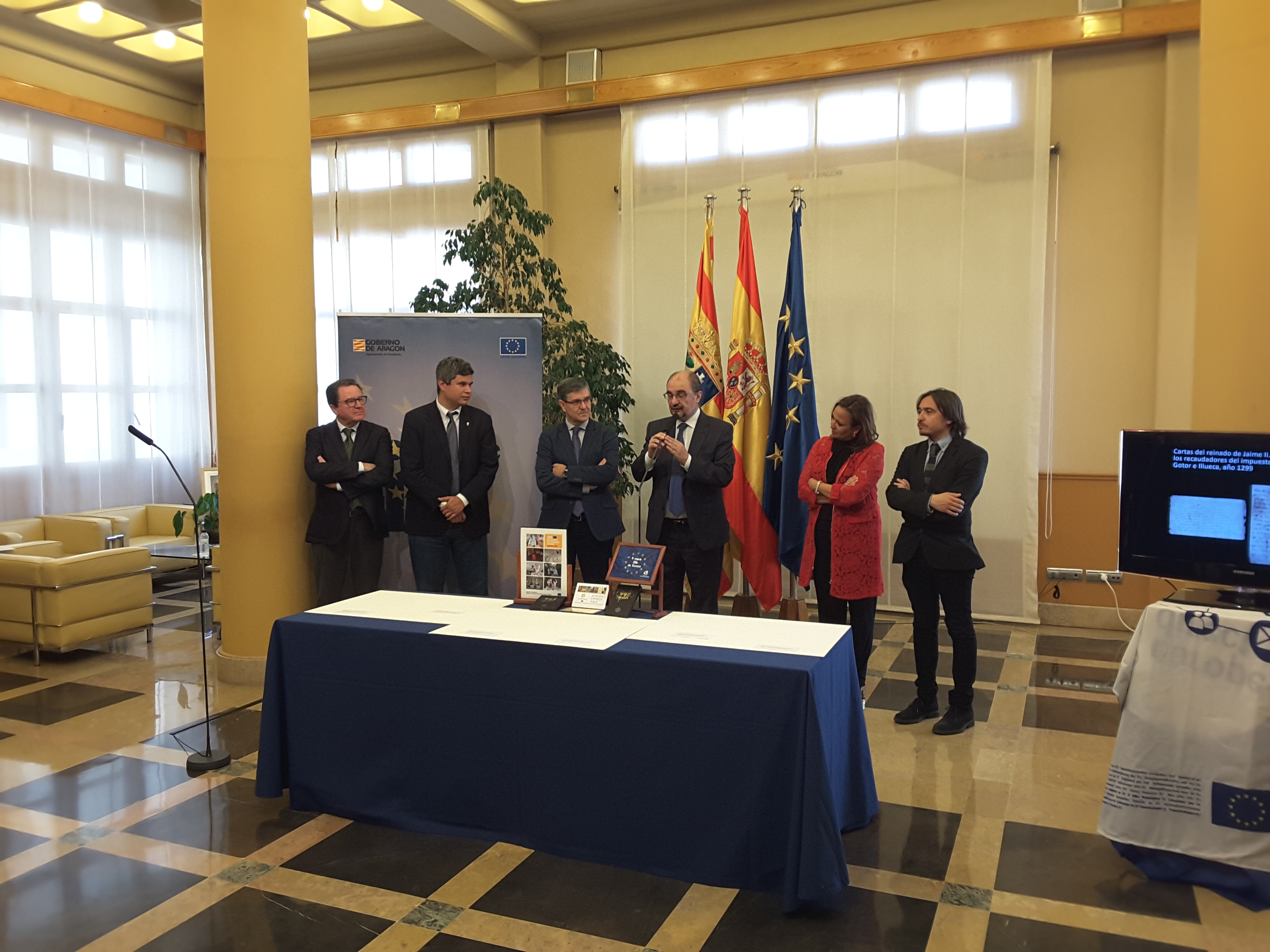 Celebración Día de Europa 2018. Discurso de Javier Lambán