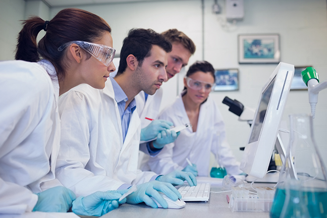 Grupo de jóvenes investigadores