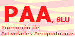 Logotipo de Promoción de Actividades Aeroportuarias SLU
