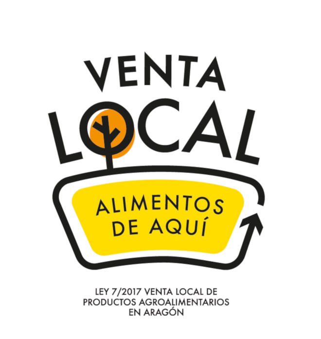 Distintivo de la Venta local en Aragón