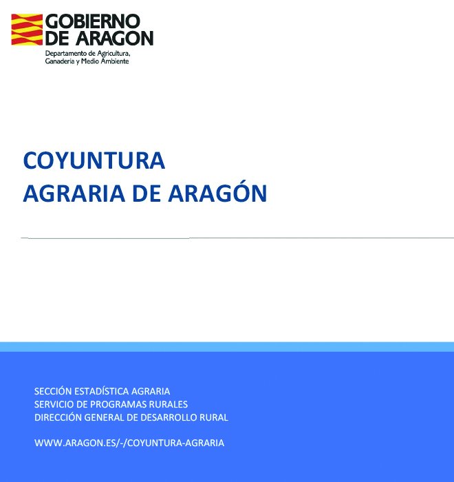 Portada de la publicación Coyuntura Agraria en Aragón