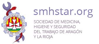 Logo de la Sociedad de Medicina Higiene y Seguridad en el Trabajo de Aragón y Rioja.