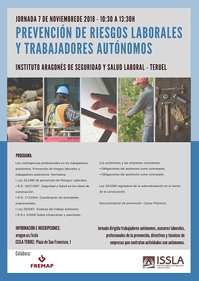 Imagen con el cartel anunciador de la jornada y programa, ya incluido en el texto de esta publicación