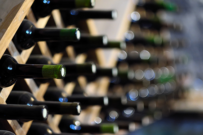 Botellas de vino