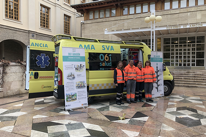 Equipo - ambulancia 061 Aragón
