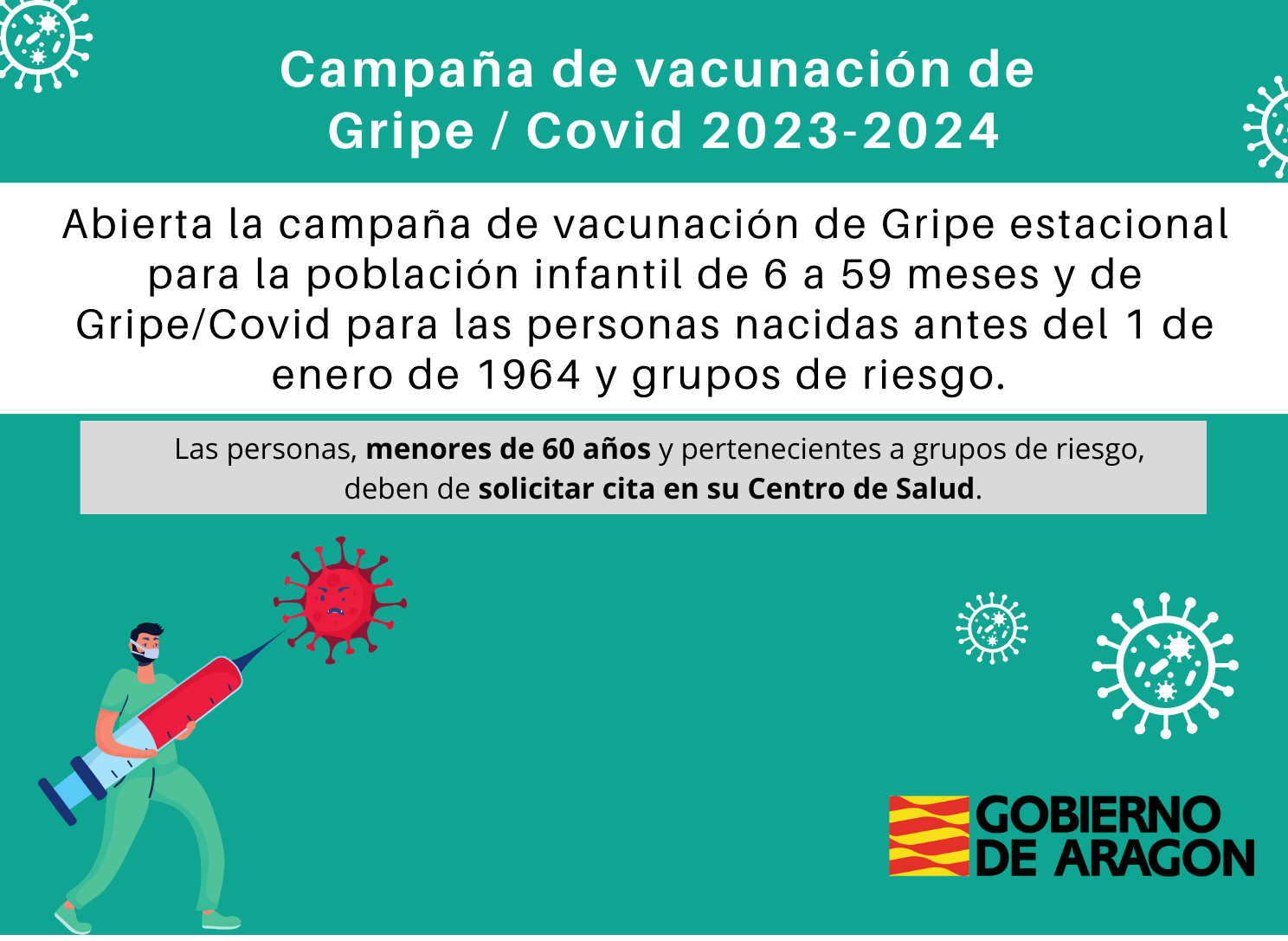Próxima campaña de vacunación gripe / COVID