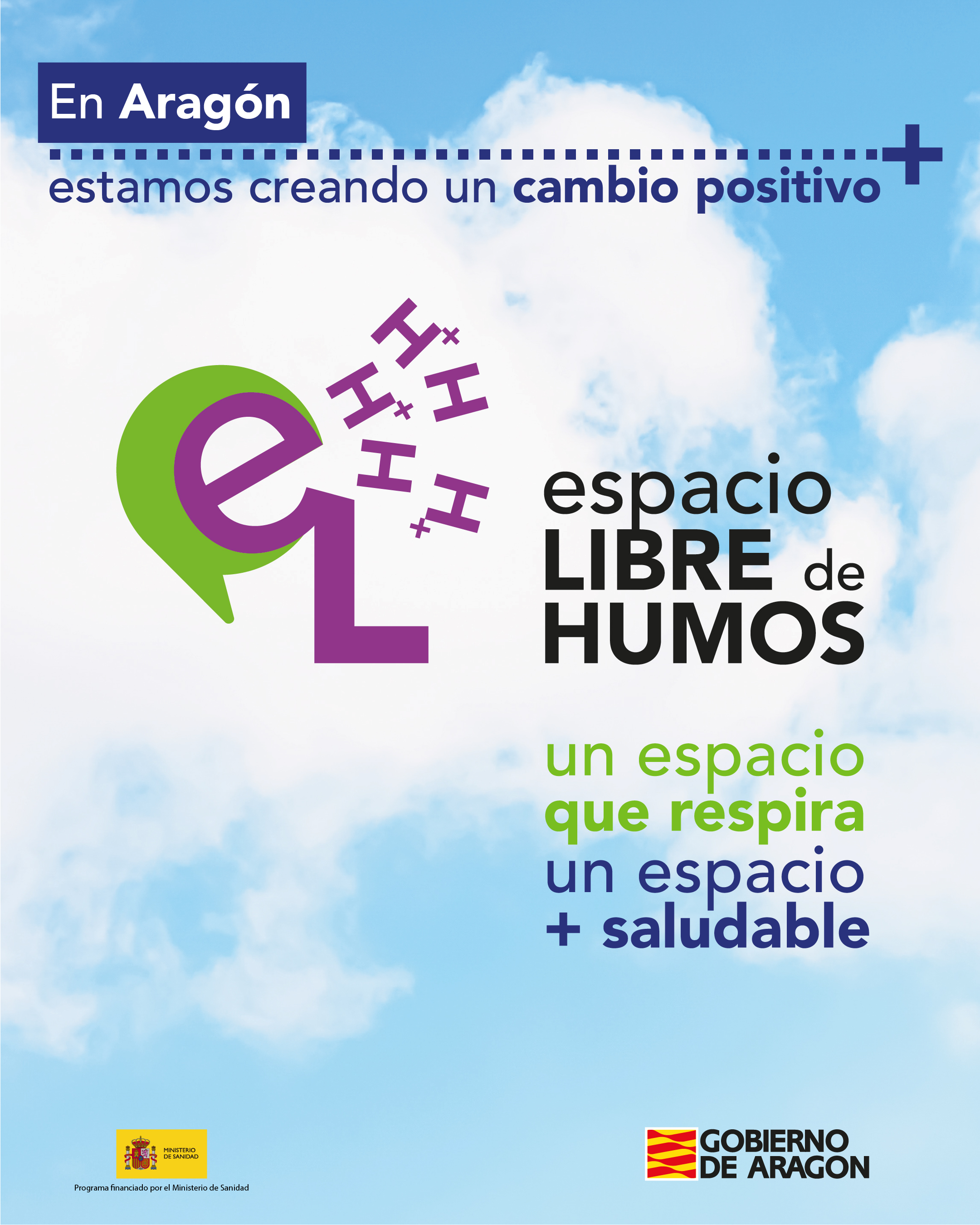 Cartel de la campaña Espacio Libre de Humos