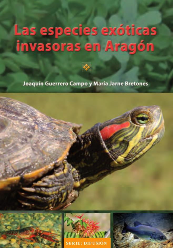 Portada de la publicación Las especies exóticas invasoras en Aragón