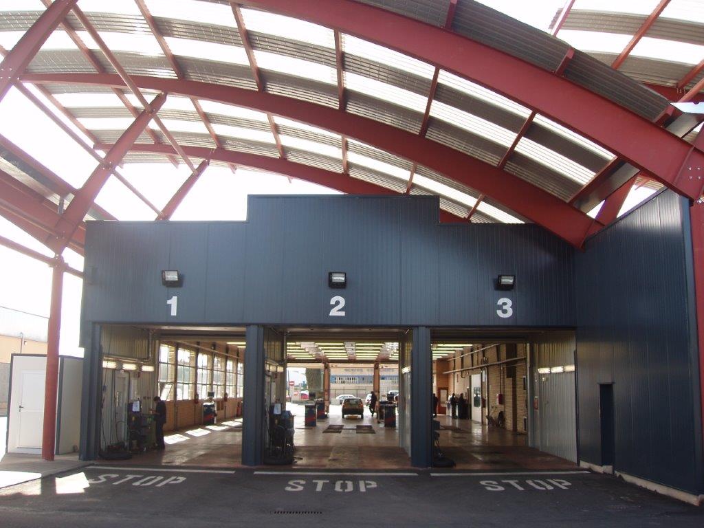 Instalaciones de una estación de Inspección Técnica de Vehículos