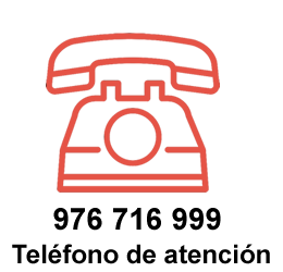 Teléfono de atención ciudadana 976 716 999 para resolución de dudas relacionadas con estas ayudas