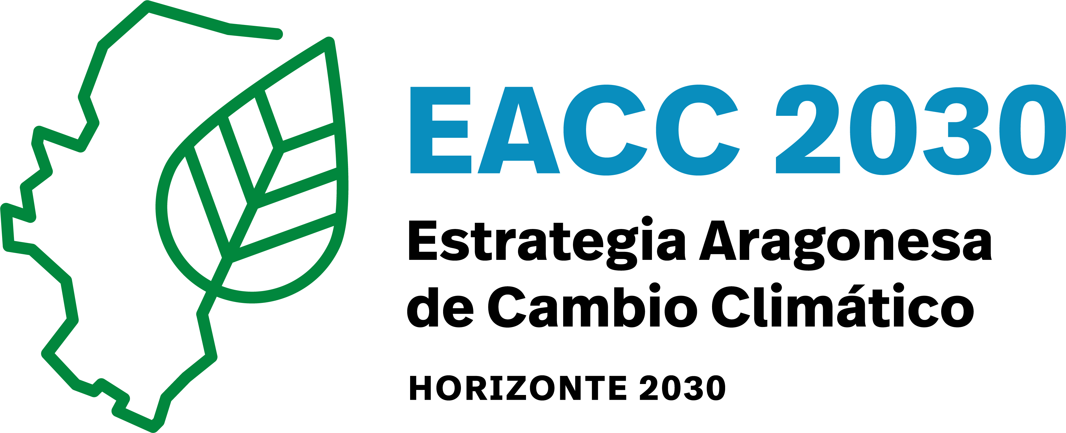 Logo de Estrategia Aragonesa de Cambio Climático (EACC 2030)