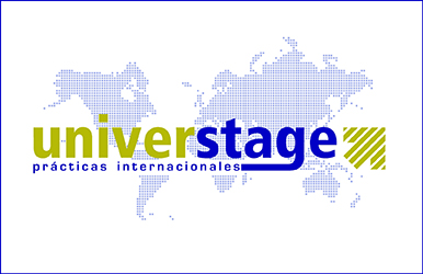 Logomarca del programa Universtage de la Unión Europea