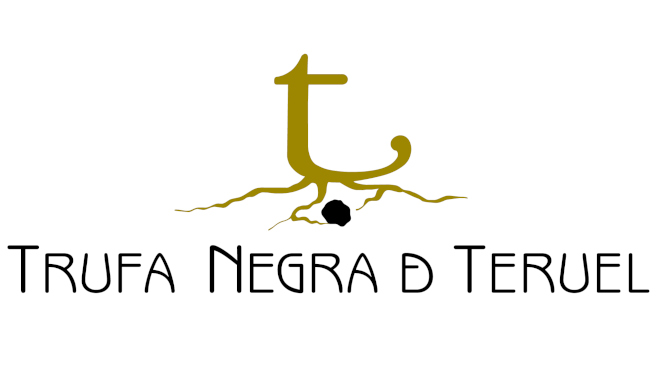 Logotipo de la Indicación Geográfica Protegida Trufa Negra de Teruel