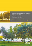 Portada del estudio: Actualización del Indicador de Calidad de Vida (IQVCESA)