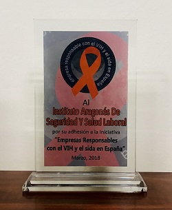 Galardón Empresa responsable con el VIH y el sida en España