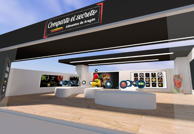Sala virtural on line alimentos de Aragón