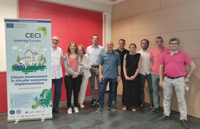 Reunión de personas integrantes del proyecto CECI