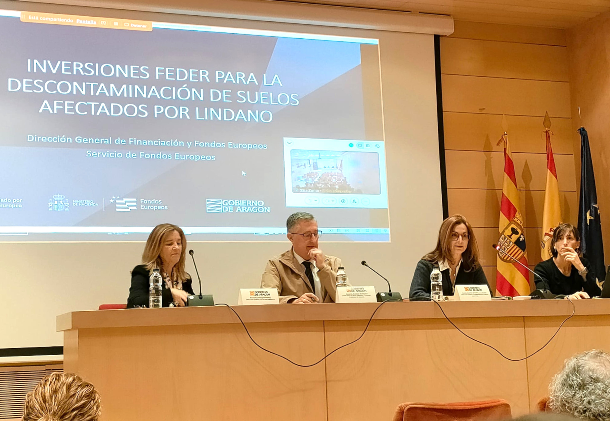 Exposición de la Directora General de Financiación y Fondos Europeos