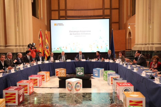 Reunión del Consejo Aragonés del Clima