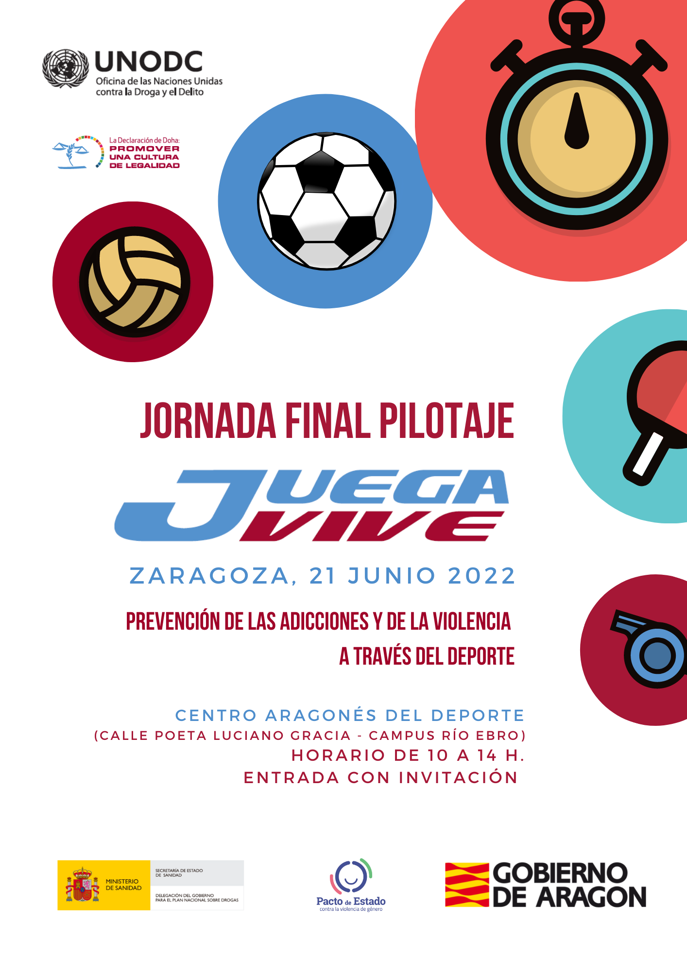 Cartel Jornada Evaluación de la implementación en Aragón, del Programa
