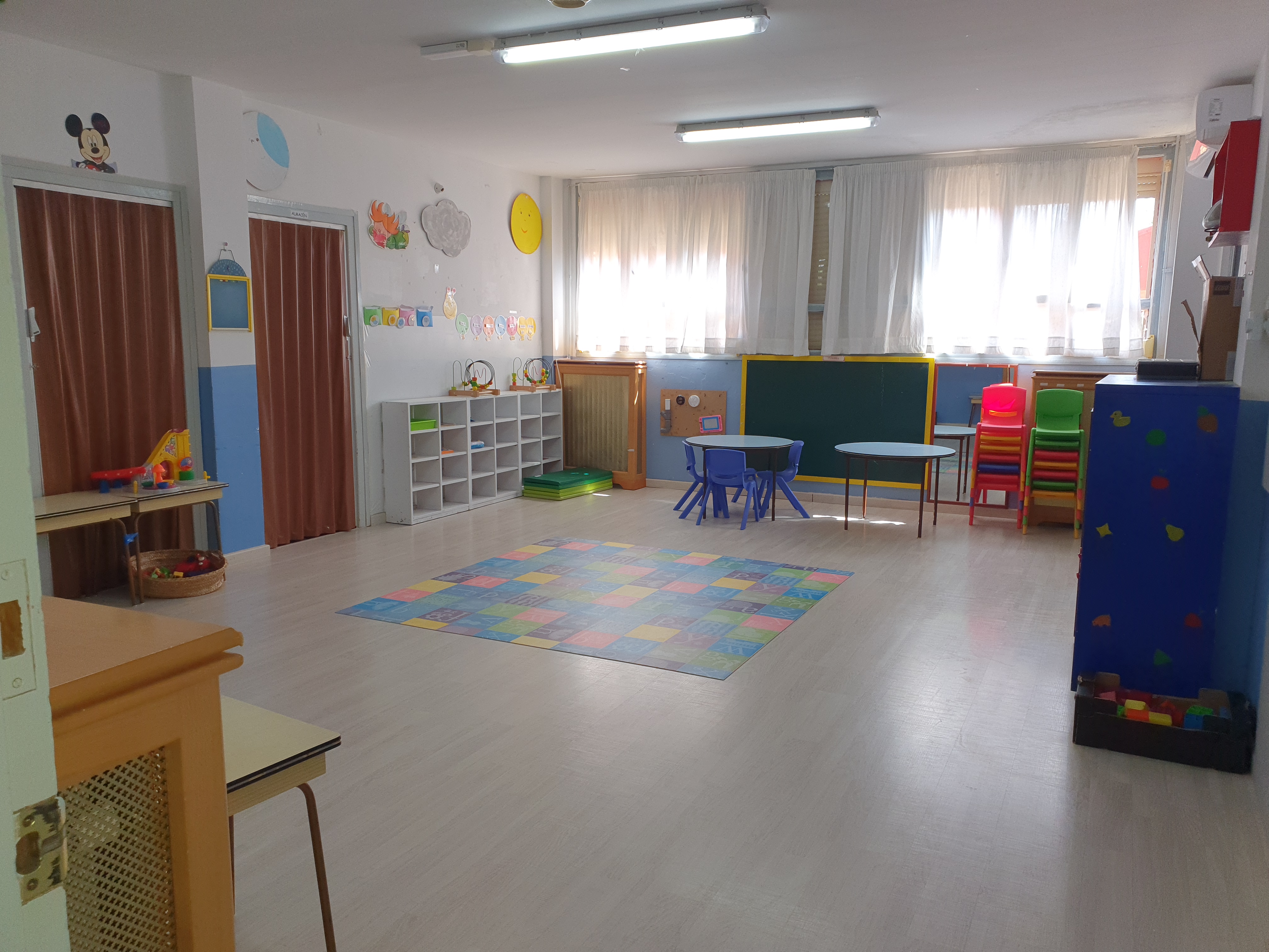 Sala para alumnado en la Guardería infantil Virgen de la Oliva