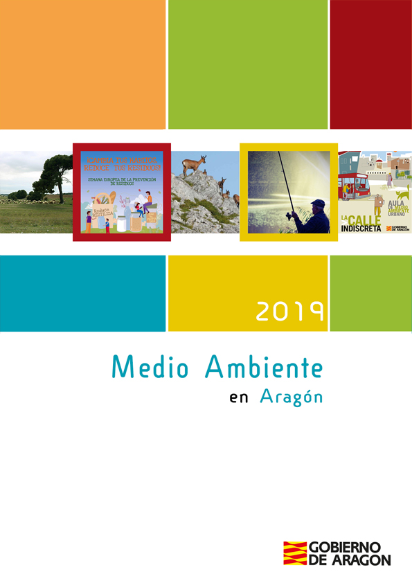 Portada de la publicación Medio Ambiente en Aragón 2019