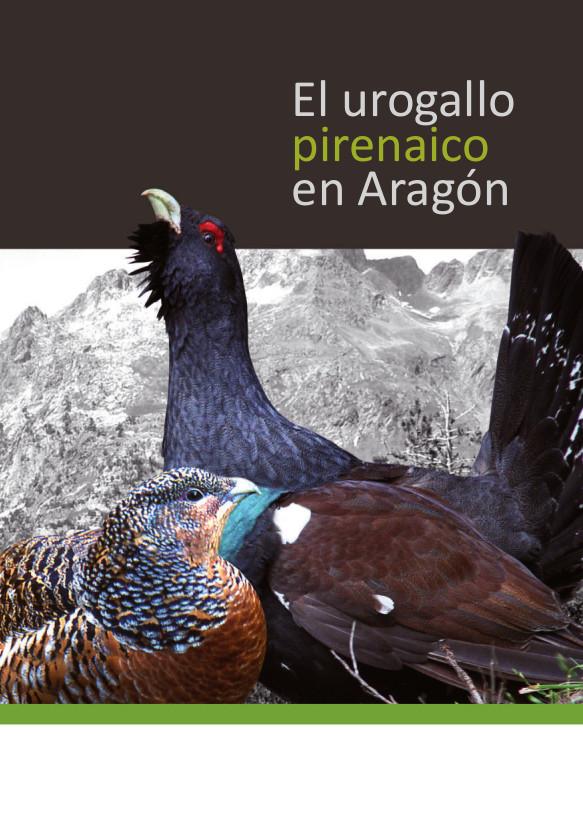 Portada de la publicación El urogallo pirenaico en Aragón
