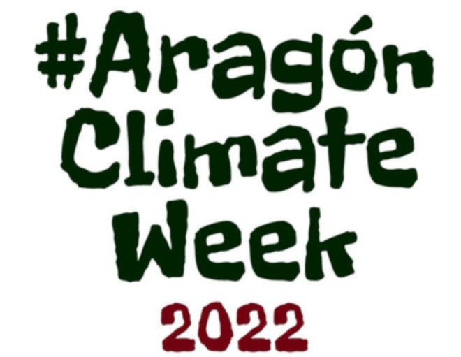 Cartel de la Aragón Climate Week 2022