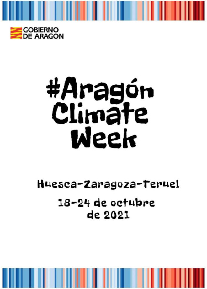 Cartel de la Aragón Climate Week