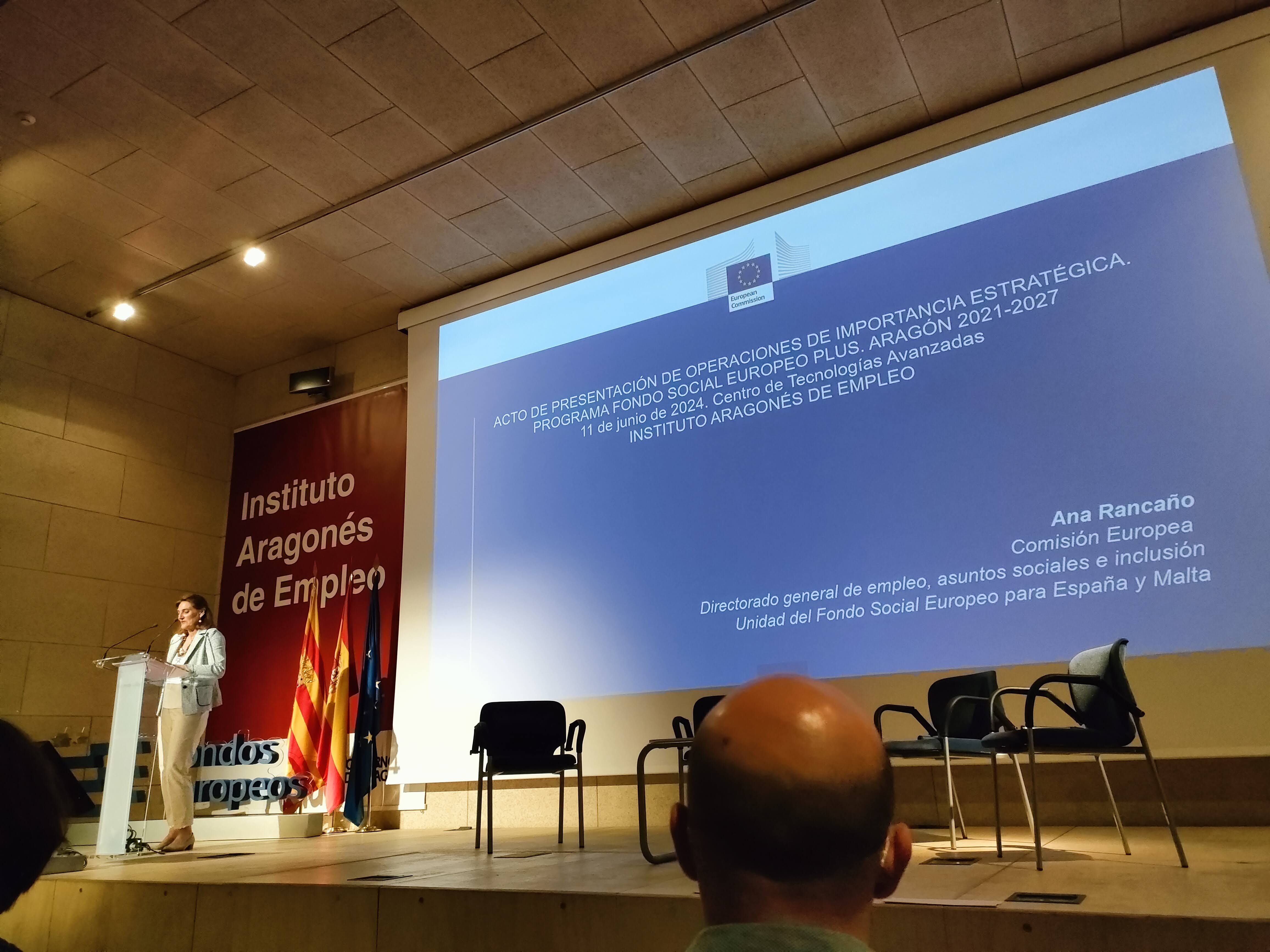Ponencia de la representante de la Comisión Europea