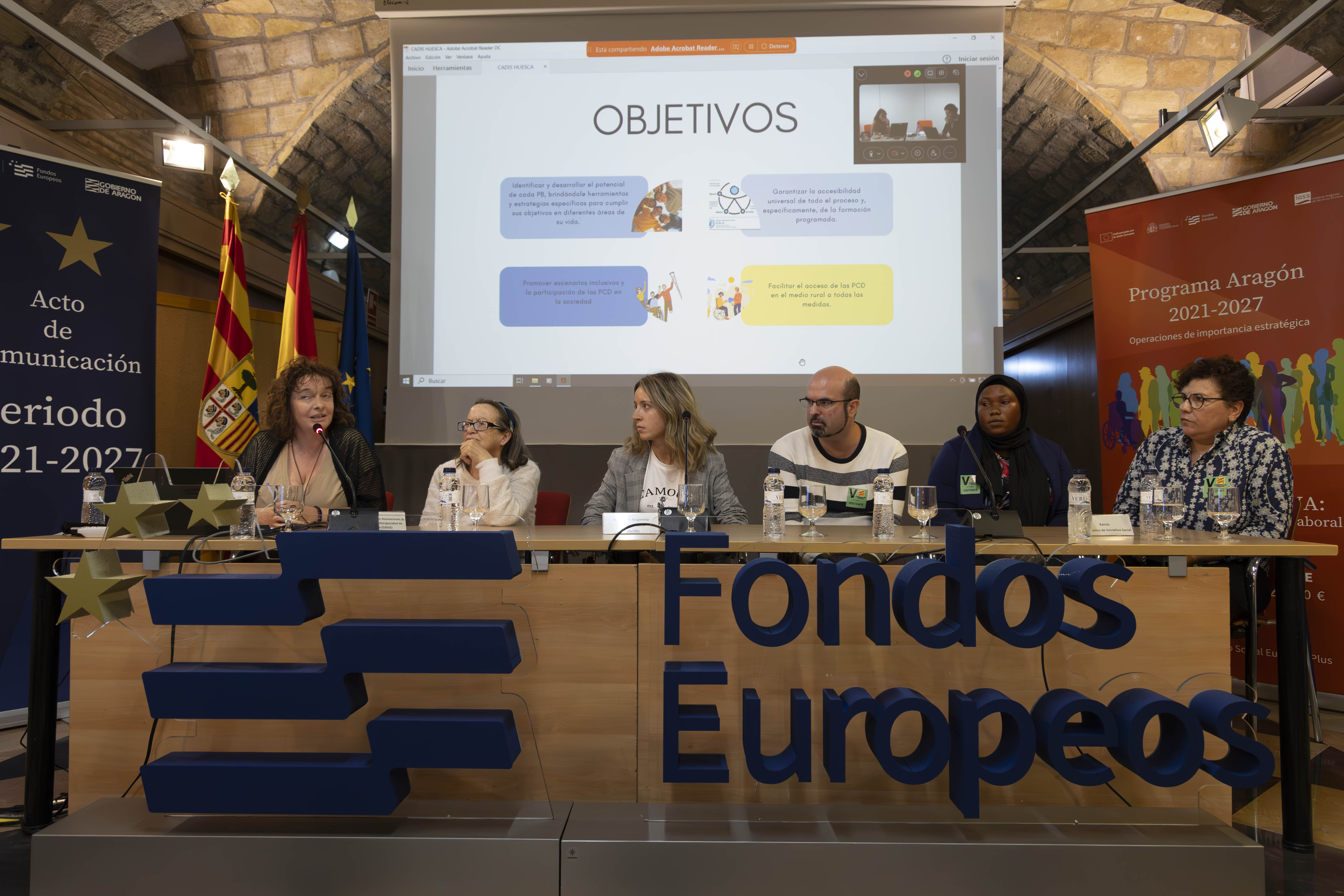 Beneficiarios del Programa en su exposición