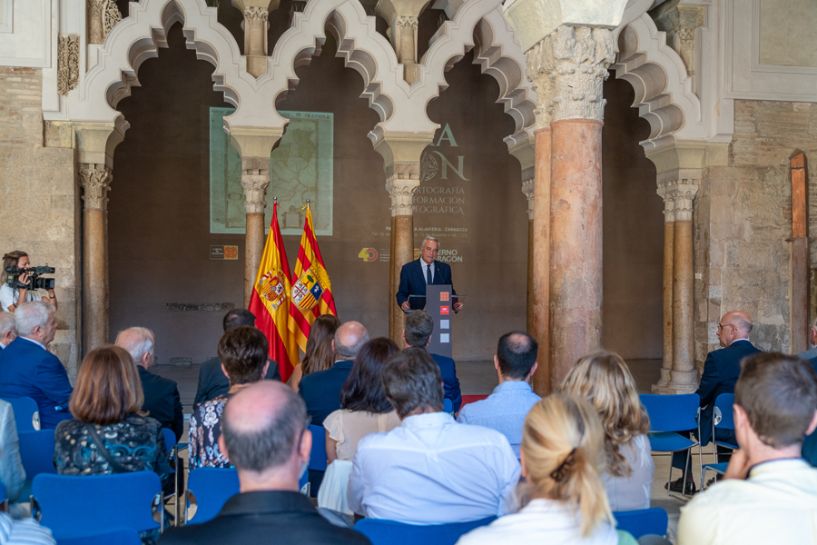 Intervención de Javier Sada, Presidente de las Cortes de Aragón