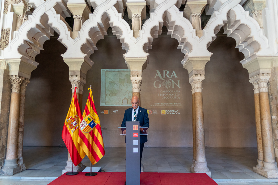 Intervención de Fernando López, Director del Instituto Geográfico de Aragón